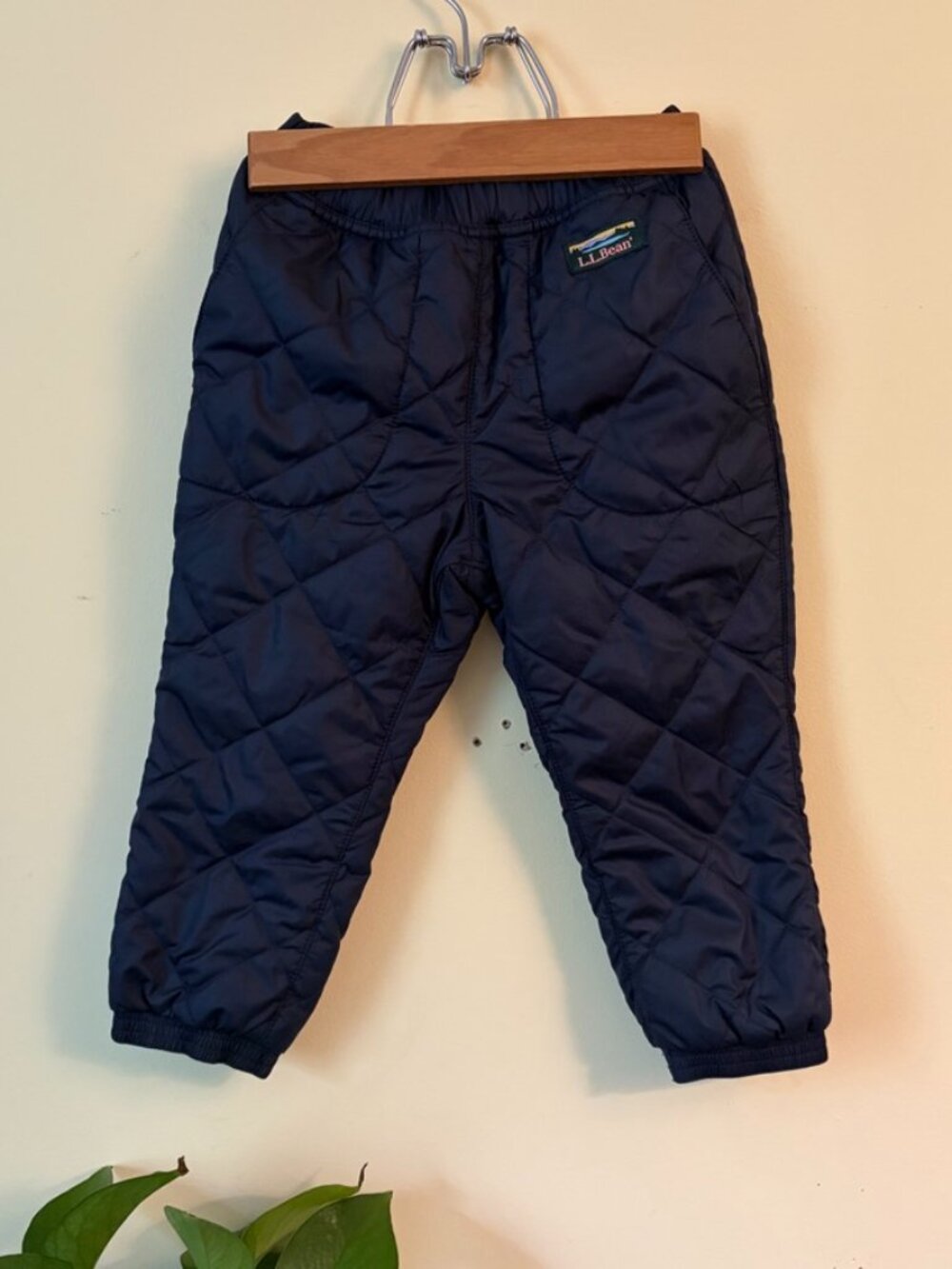 LL Bean Sherpa Lined Quilted Pants - 2T